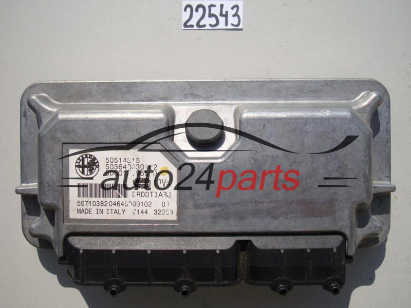 Centralina do motor Alfa Romeo MiTo 1.4 50514315
