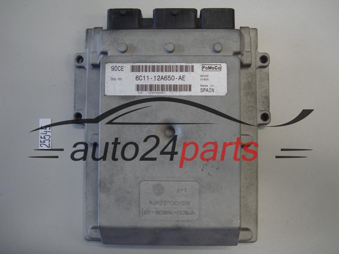 KOMPUTER STEROWNIK SILNIKA FORD TRANSIT 2.4 TDCI 6C11-12A650-AE, 6C1112A650AE, 9DCE