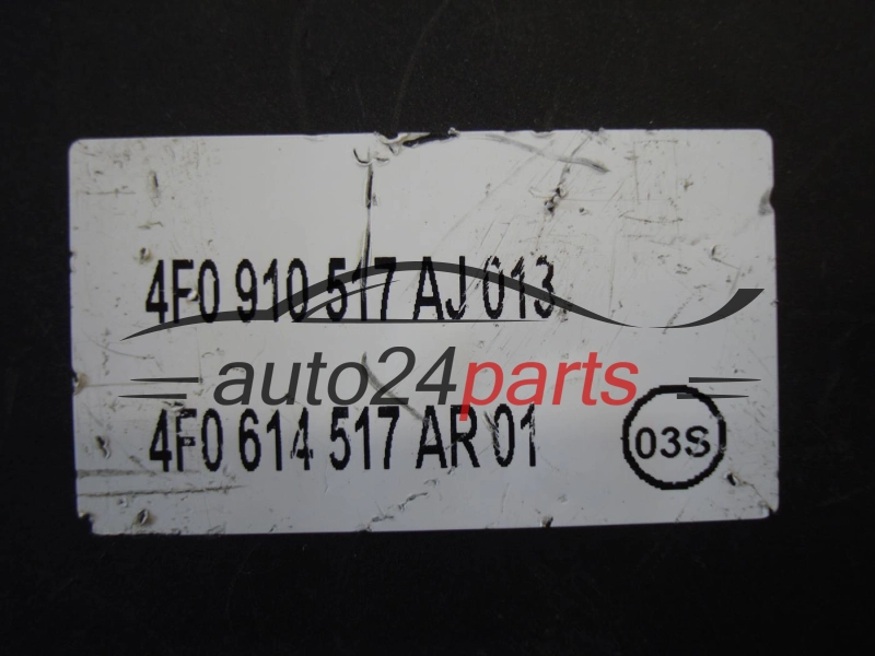Bomba ABS y centralita AUDI BOSCH 0265235371, 4F0614517AR, 0265950727