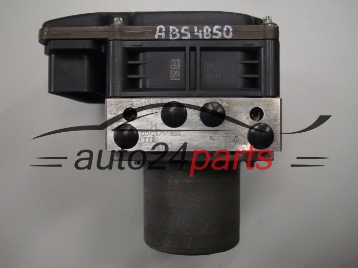 Bomba ABS y centralita AUDI BOSCH 0265250487, 4G0614517R, 4G0907379H, 0265960420