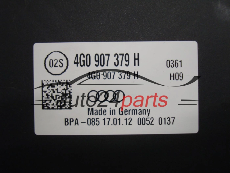 Bomba ABS y centralita AUDI BOSCH 0265250487, 4G0614517R, 4G0907379H, 0265960420