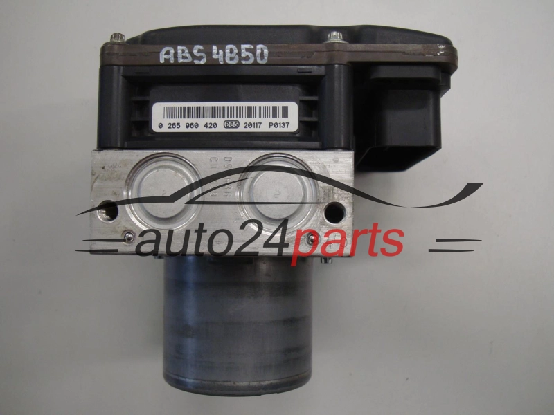 ABS POMPA I STEROWNIK AUDI BOSCH 0265250487, 4G0614517R, 4G0907379H, 0265960420