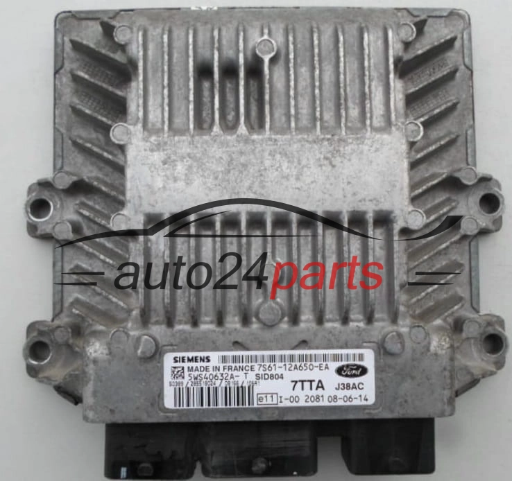 FORD FIESTA 1.4 TDCI 7S6112A650EA SIEMENS SID 804 5WS40632A-T, 7S61-12A650-EA 7TTA