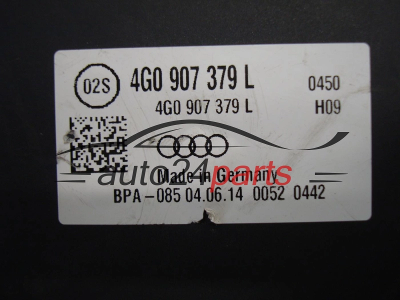 AUDI BOSCH 0 265 960 459, 0265960459, 4G0614517A, 4G0907379L, 0265960459