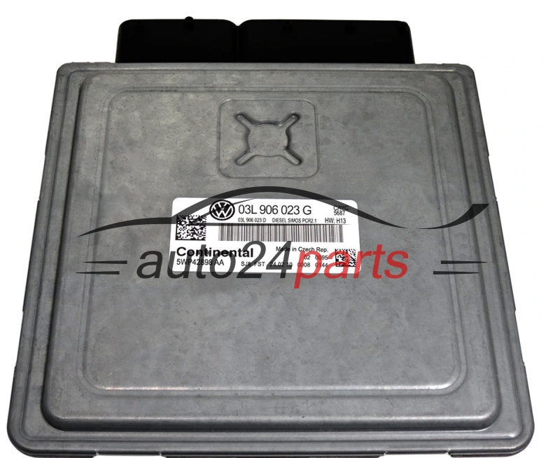 VOLKSWAGEN PASSAT POLO 1.6 TDI 03L906023G, 03L906023D, CONTINENTAL 5WP42898 AA, 5WP42898AA, DIESEL SIMOS 0CR2.1 CAYC 5687