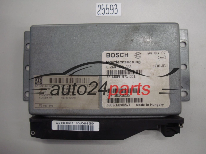 Sterownik skrzyni biegów Iveco Stralis Bosch 0260001028 6009371001