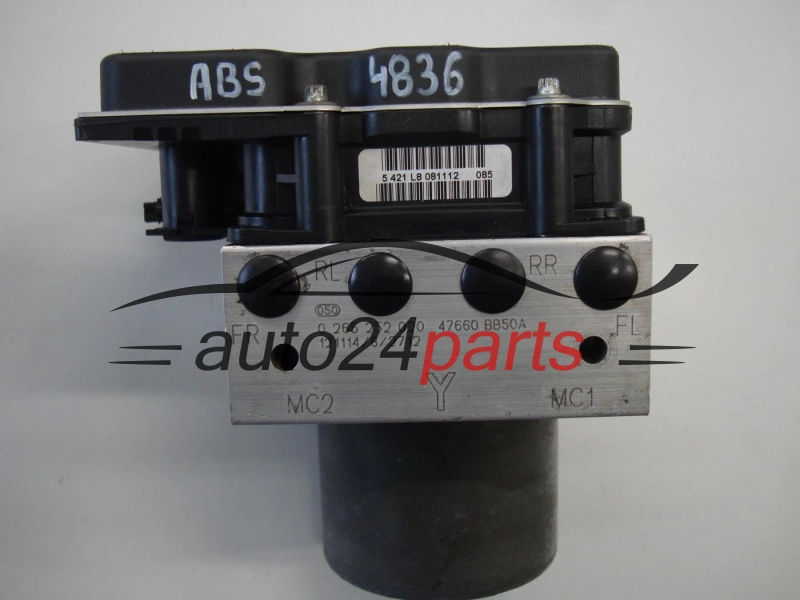 NISSAN BOSCH 0265252020, 47660BB50A, 0265951849