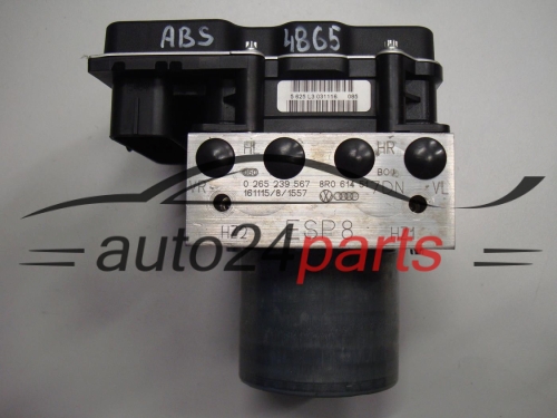 ABS Pumpe und steuergerat AUDI Q5 8R0614517DN, 0265239567, 8R0907379BF, 0265952301