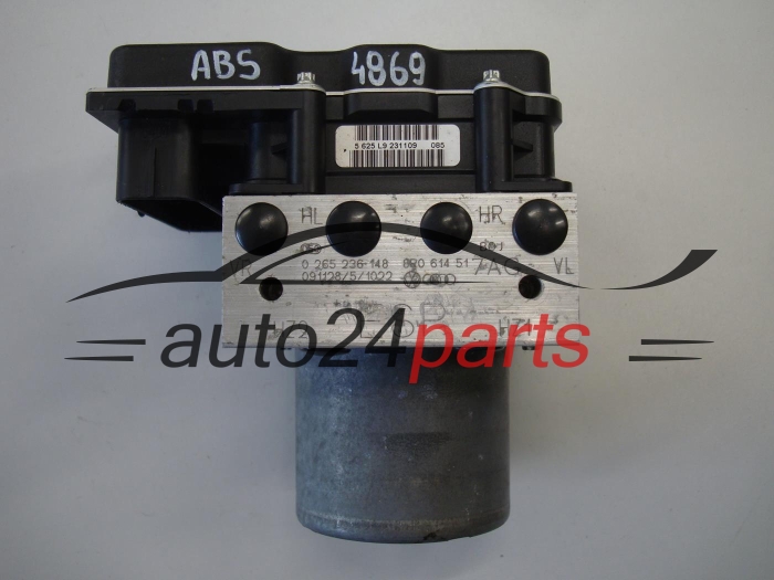 Pompe ABS et calculateur AUDI Q5 BOSCH 0265236148, 8R0614517AG, 0265951044, 8R0907379M