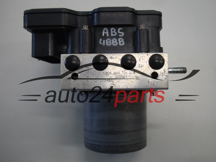 ABS Pumpe und steuergerat MERCEDES BENZ BOSCH 0265257795, A9069001504, 0265956032