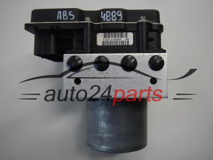 Pompa ABS i sterownik Citroen 9661887180 0265230291