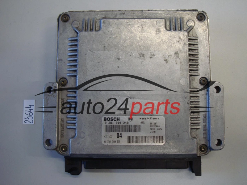 Sterownik silnika Bosch EDC15C2 0281010249 9636256980 Peugeot Citroen