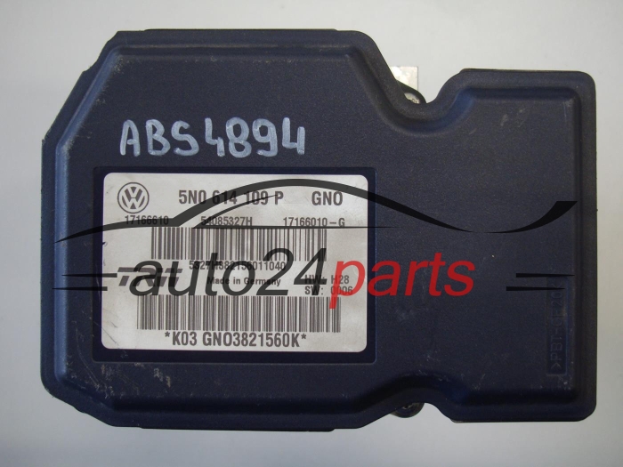 Pompa ABS i sterownik Volkswagen Tiguan 5N0614109P 17166610 – zdjęcie 2