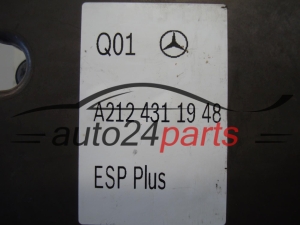 ABS POMPA I STEROWNIK MERCEDES BENZ A2124311948, 0265244329, 0265956094