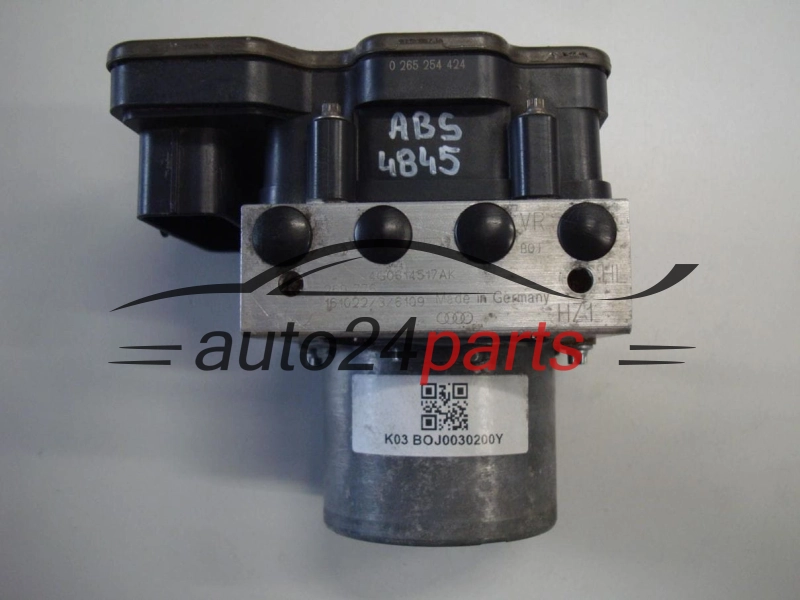 Abs pompa centralina AUDI 4G0614517AK, 0265254424, 4G0907379S, 0265956226