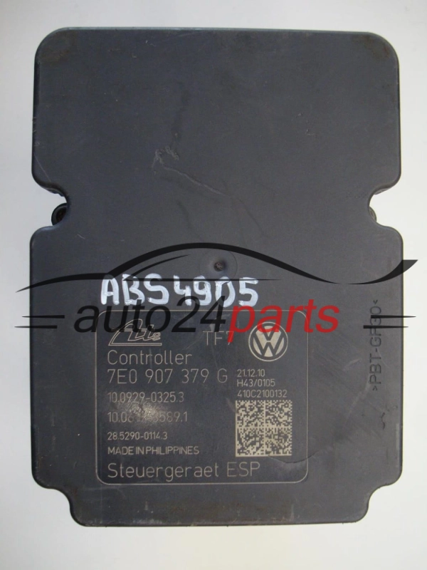 VOLKSWAGEN 7E0614517C, 10.0212-0612.4, 10021206124, 7E0907379G