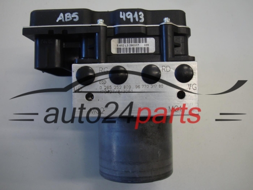 PEUGEOT BOSCH 0 265 252 809, 0265252809, 9677031780, 0265952294