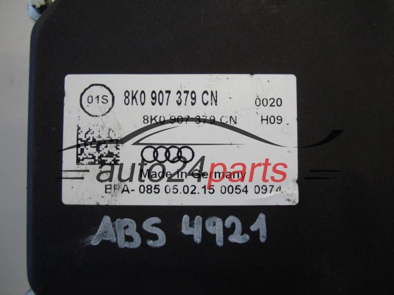Bomba de abs AUDI BOSCH 0 265 239 452, 0265239452, 8K0614517GT, 8K0907379CN