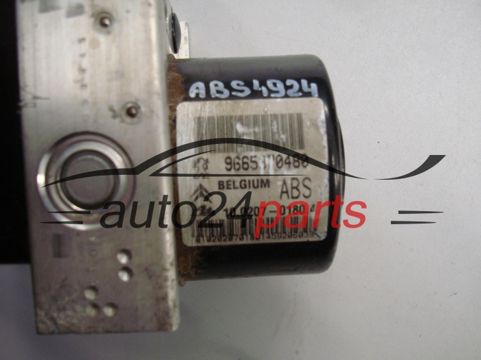 ABS POMPA I STEROWNIK CITROEN PEUGEOT 9665370480, 10.0207-0180.4, 10020701804, 10.0970-1166.3, 10097011663
