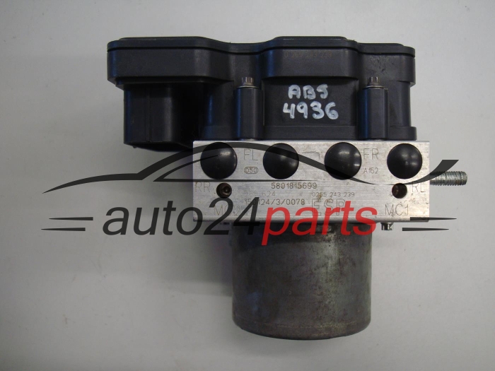 IVECO 5801815699, 0265243239, 0 265 243 239, 0265956214, 0 265 956 214
