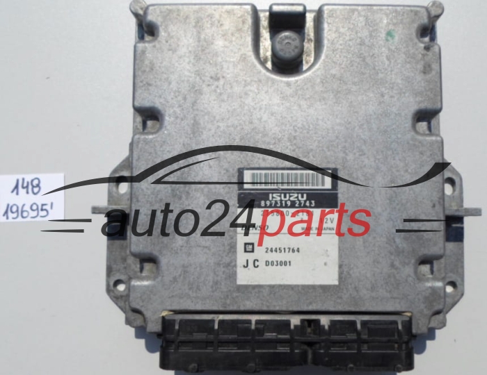 KOMPUTER STEROWNIK SILNIKA OPEL VECTRA SIGNUM 3.0 CDTI Y30DT 24451764, 897319-2743, 8973192743, 97319274, 6235297, 275800-2181, 2758002181, 97364316, 6235408