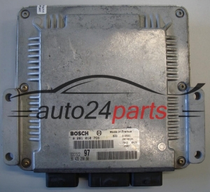 CENTRALINA DO MOTORE CITROEN PEUGEOT 2.0 HDI BOSCH 0 281 010 766 0281010766 96 435 260 80 9643526080 