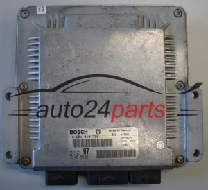 Μονάδα Ελέγχου Κινητήρα CITROEN PEUGEOT 2.0 HDI BOSCH 0 281 010 766, 0281010766, 96 435 260 80, 9643526080 