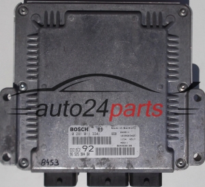 ECU CENTRALITA DE MOTOR PEUGEOT 807 CITROEN C8 2.0 HDI BOSCH 0281011334, 0 281 011 334, 9652590480, 96 525 904 80, 9640938180, EDC15C2 92 1039S03465