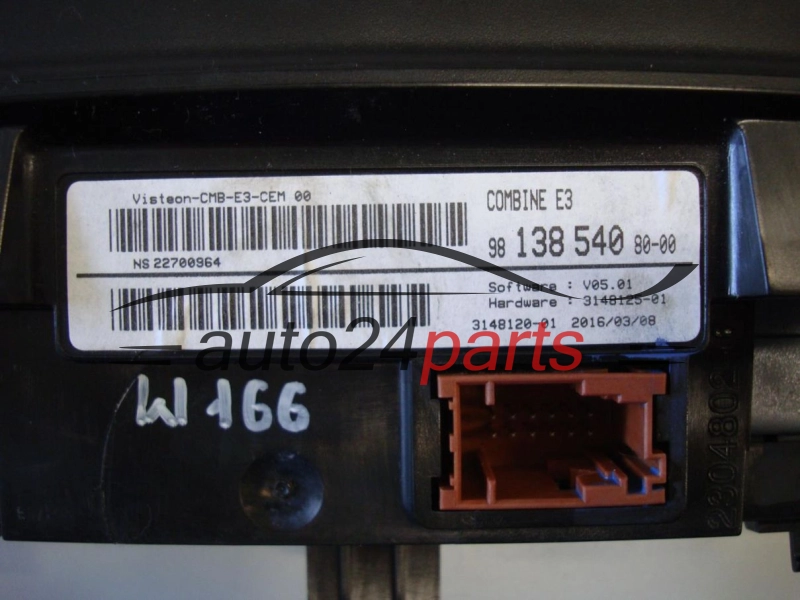 Wyświetlacz Citroen Visteon 9813854080-00 – zdjęcie 3