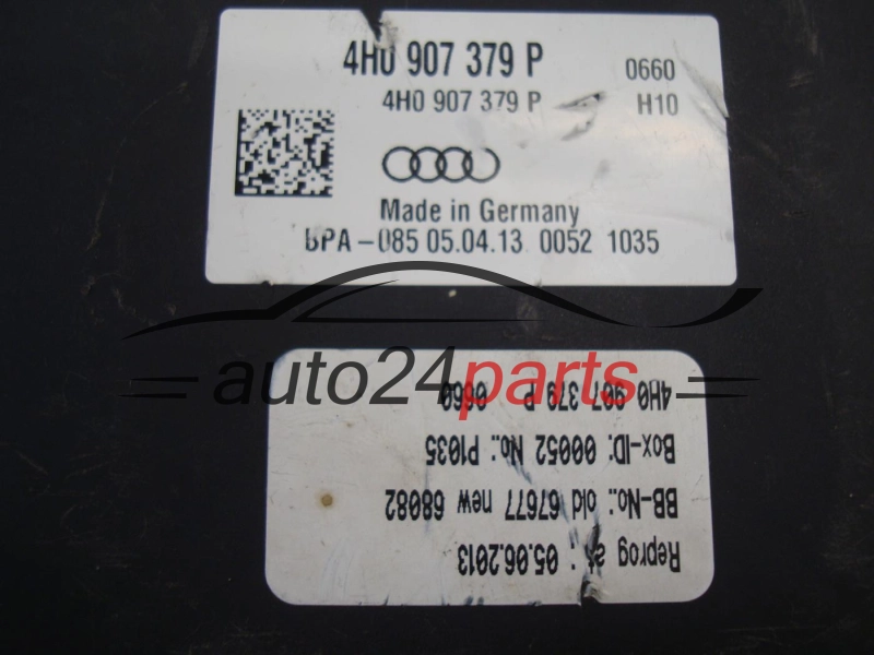 Bomba ABS y centralita AUDI BOSCH 0265250580, 4H0614517M, 4H0907379P, 0265960465