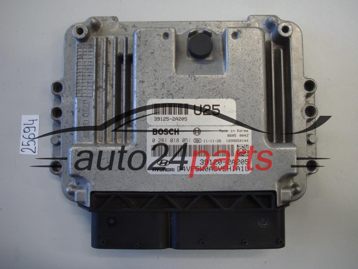 Μονάδα Ελέγχου Κινητήρα KIA HYUNDAI BOSCH 0281018051 39120-2A205 391202A205