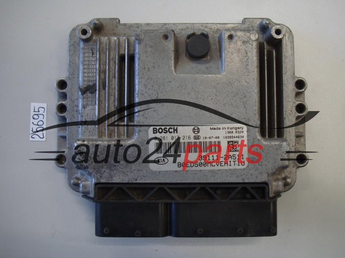 Centralina do motore KIA BOSCH 0281017216 39111-2A511