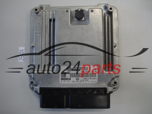 KOMPUTER STEROWNIK SILNIKA VW VOLKSWAGEN T5 2.5 TDI 070997016M, 070 997 016 M, BOSCH 0281014050, 0 281 014 050, DIESEL EDC16U31 0860 1039S319948
