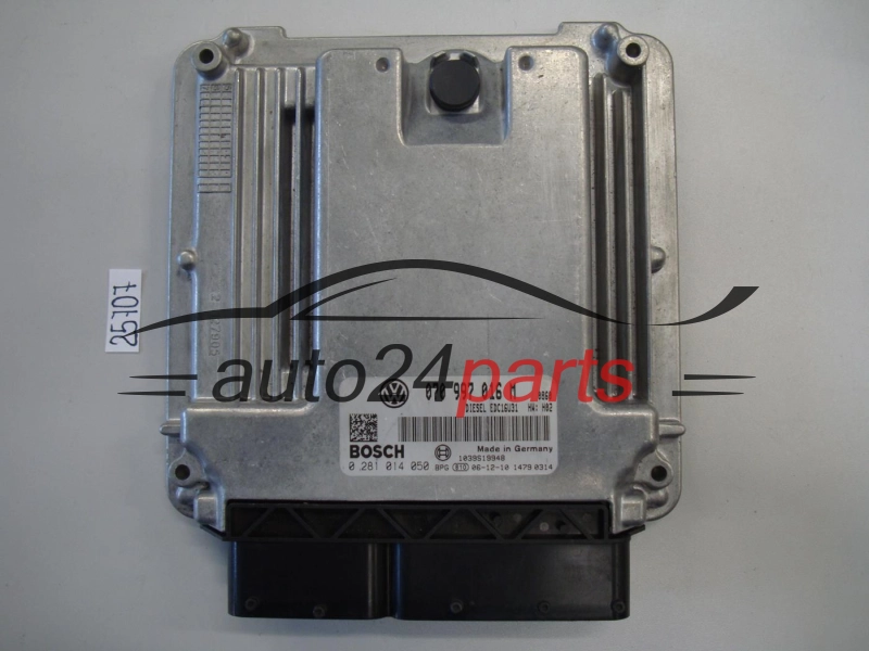 KOMPUTER STEROWNIK SILNIKA VW VOLKSWAGEN T5 2.5 TDI 070997016M, 070 997 016 M, BOSCH 0281014050, 0 281 014 050, DIESEL EDC16U31 0860 1039S319948