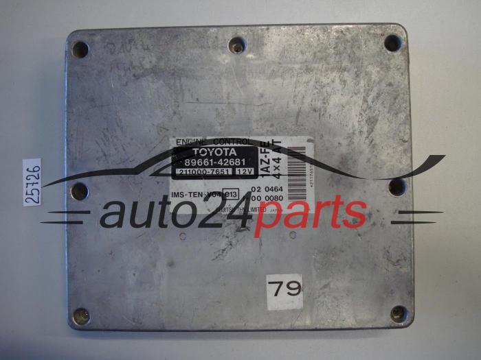 ECU Engine Controller TOYOTA RAV 4 8966142681 2110007651