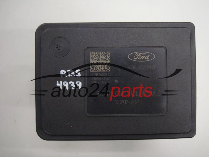 FORD H1BC-2B373-HB, H1BC2B373HB, H1BC-2C219-HB, H1BC2C219HB, 10.0917-0167.3, 10091701673
