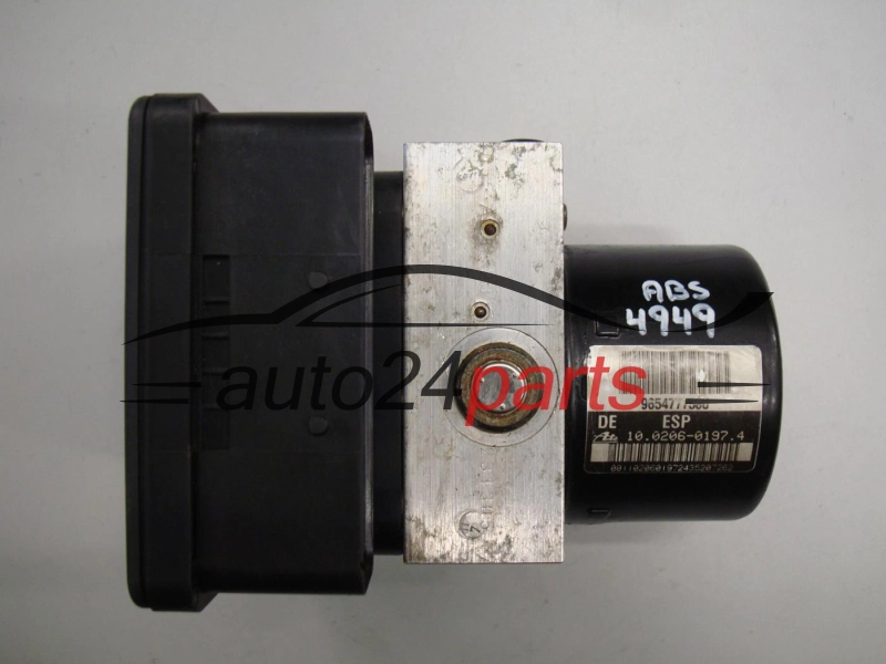 CITROEN 9654777580, 10.0960-1154.3, 10096011543