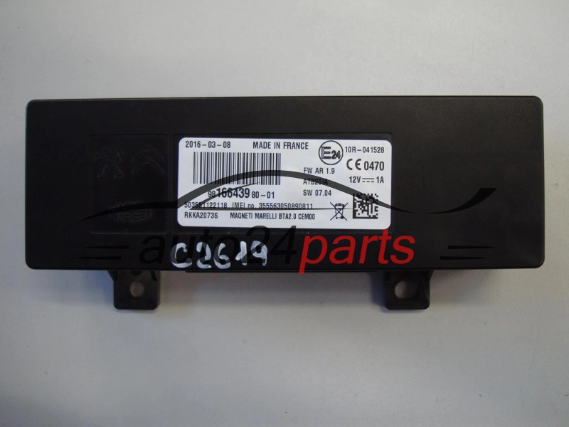 CITROEN PEUGEOT 9816643980-01