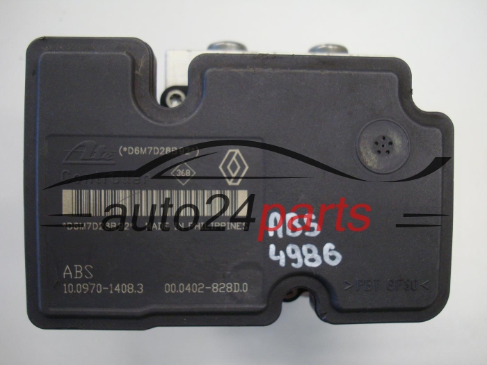 RENAULT 8200403322-D, 8200403322D, 10.0207-0110.4, 10020701104, 10.0970-1408.3, 10097014083