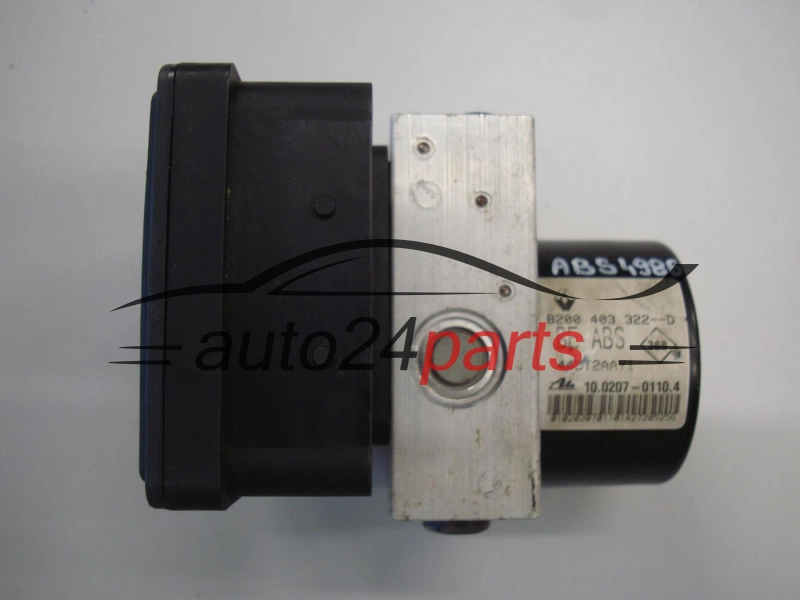 RENAULT 8200403322-D, 8200403322D, 10.0207-0110.4, 10020701104, 10.0970-1408.3, 10097014083