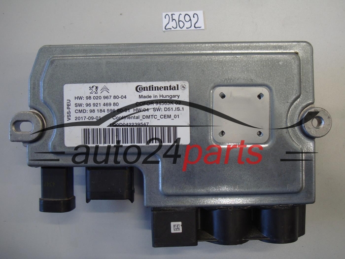 START STOP CITROEN PEUGEOT 9692146980, 9802096780-04, 9818459680-01