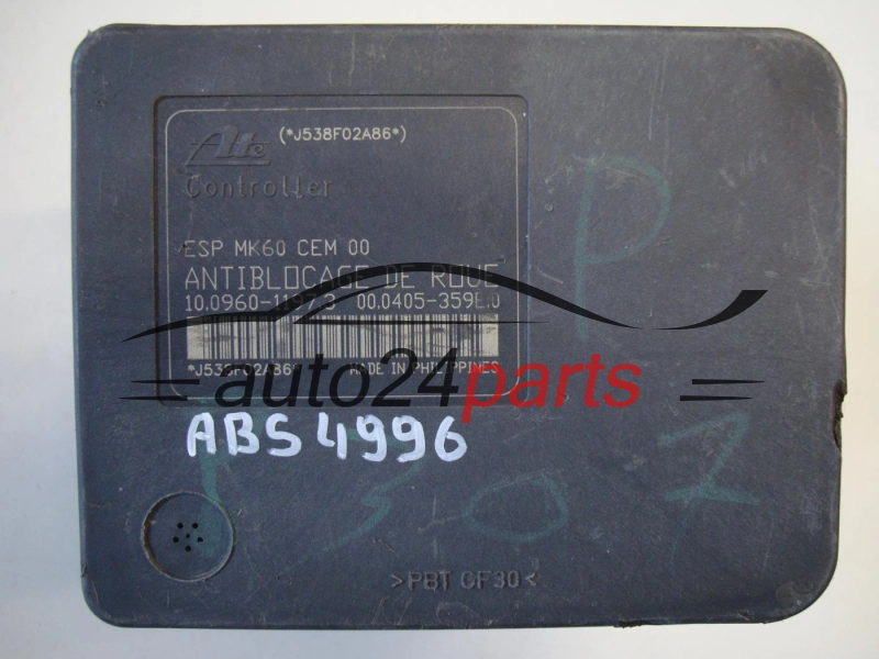 Αντλία αβς Peugeot 9663945780 10020607704 10096011973