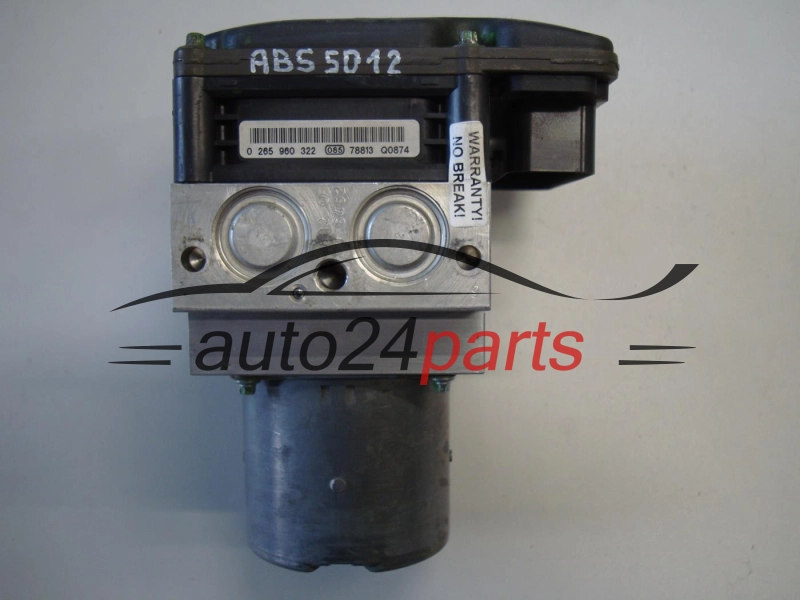 ABS Pumpe und steuergerat MERCEDES W211 BOSCH 0 265 250 251, 0265250251, A2114312712, 0265960322