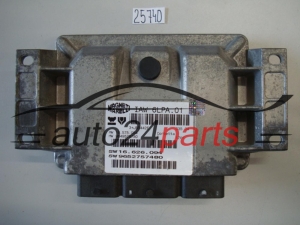 Sterownik silnika Peugeot 206 9652757480 9649578780