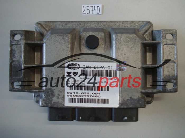 Sterownik silnika Peugeot 206 9652757480 9649578780
