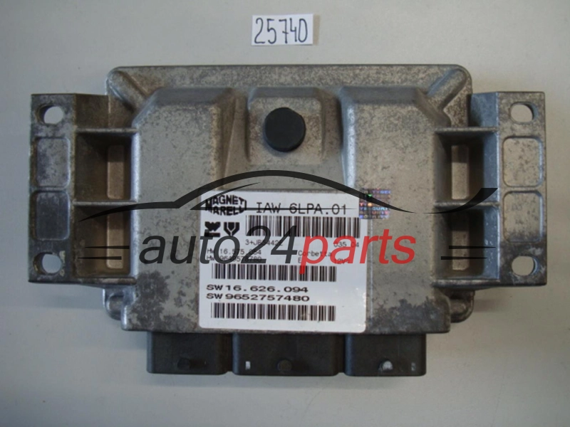 Sterownik silnika Peugeot 206 9652757480 9649578780