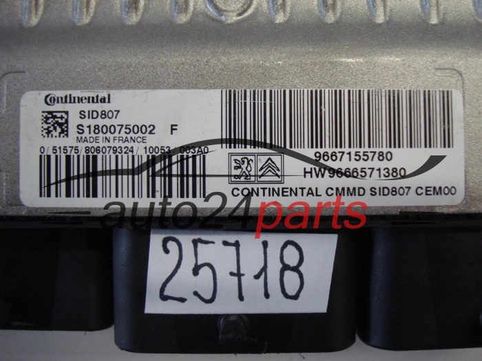 CITROEN PEUGEOT S180075002F, 9667155780, 9666571380, SID807