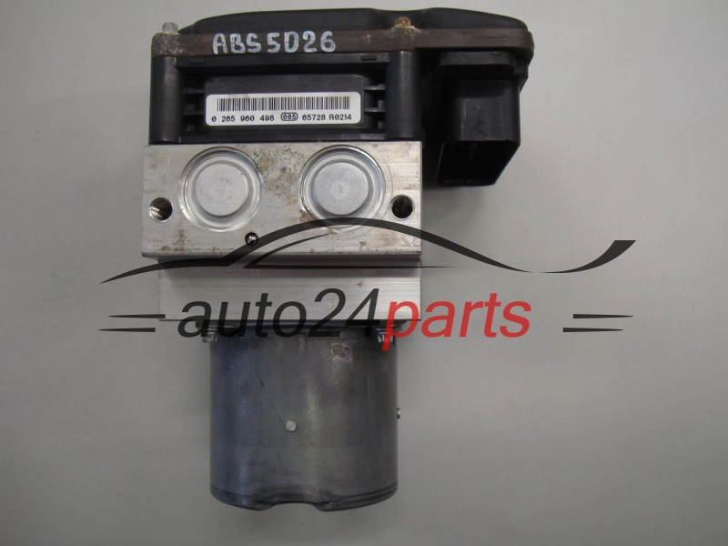Pompe ABS et calculateur AUDI BOSCH 0 265 250 662, 0265250662, 4H0614517AC, 0265960498