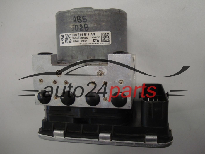 Pompa ABS i sterownik Volkswagen Seat Skoda 5Q0614517AN 10022009064