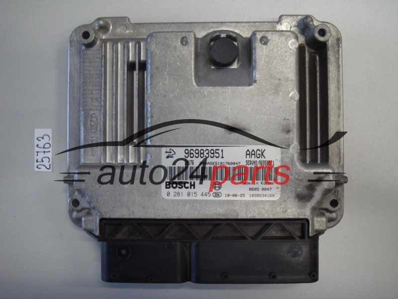 KOMPUTER STEROWNIK SILNIKA CHEVROLET CRUZE 2.0 CRDI BOSCH 0281015445, 0 281 015 445, 96983951 AAGK